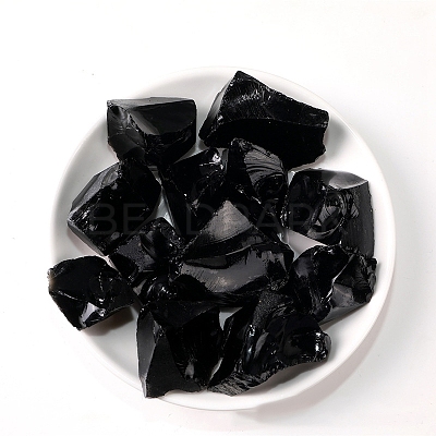 Natural Rough Raw Obsidian Display Decorations LS-G-PW0007-145C-1