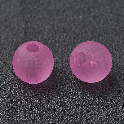 Transparent Acrylic Beads X-PL704-C28-1