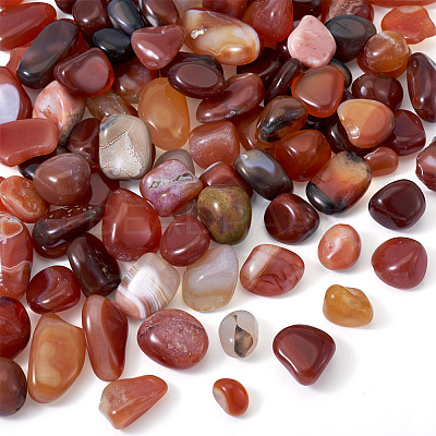 250G Dyed & Heated Natural Agate Beads G-TA0002-73A-1