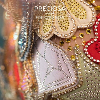 Preciosa® Crystal Hotfix Flatback Stones Y-PRC-HSS16-50020-200-1