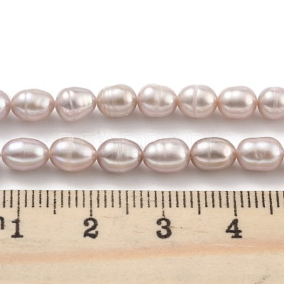 Natural Cultured Freshwater Pearl Beads Strands PEAR-P062-05B-1