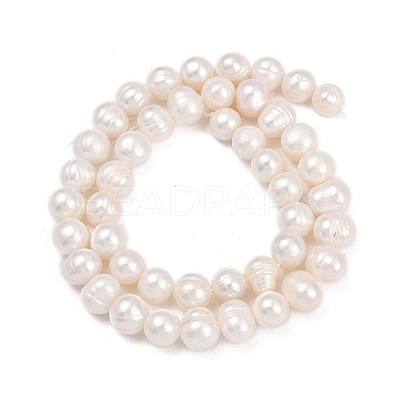 Natural Cultured Freshwater Pearl Beads Strands PEAR-I007-07J-05A-1