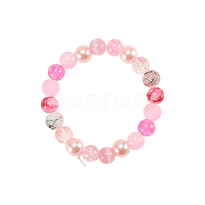 200Pcs 10 Styles DIY Glass Round Beads Sets DIY-CJ0001-95-1