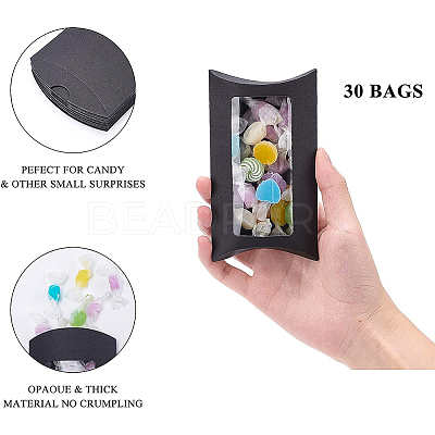 Kraft Paper Pillow Candy Box CON-BC0006-16A-01-1