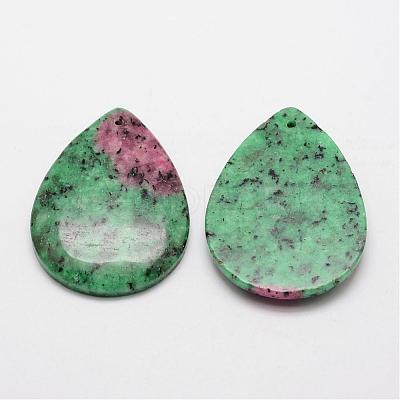 Natural Ruby in Zoisite Pendants G-P155-04P-1