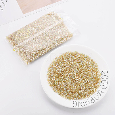 Plated Glass Bugle Beads SEED-S046-01A-22-1
