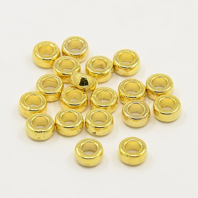 Tibetan Style Alloy Beads TIBEB-Q004-G-LF-1