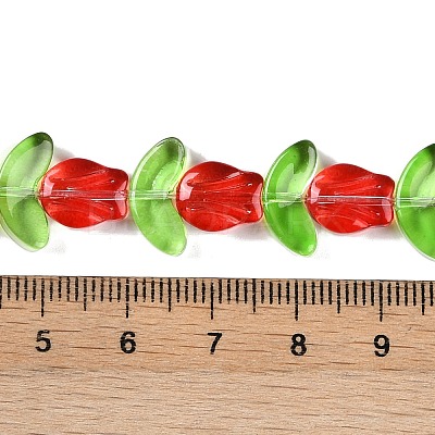 Transparent Glass Bead Strands GLAA-K070-02D-1