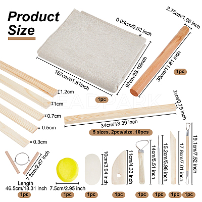 Rectangle Linen Cloth DIY-OC0014-17-1