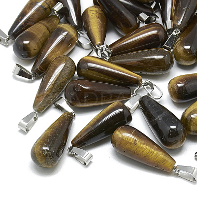 Natural & Synthetic Mixed Stone Pendants X-G-T081-M-1