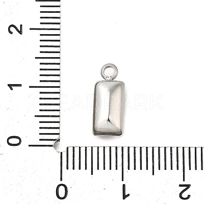 304 Stainless Steel Rhinestone Pendants STAS-Z125-11P-1