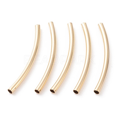 Brass Tube Beads KK-Y003-89B-G-1