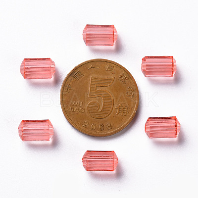 Transparent Acrylic Beads TACR-S154-27B-52-1