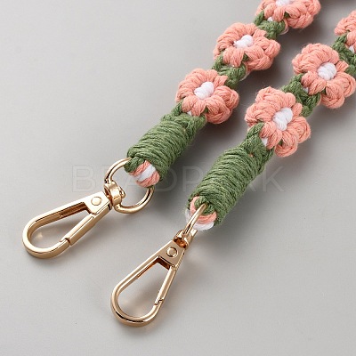 Cotton Rope Shoulder Phone Straps AJEW-WH20026-01H-1
