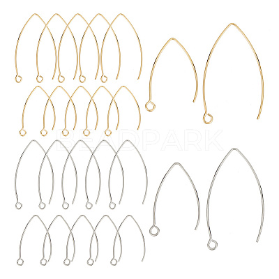 304 Stainless Steel Earring Hooks STAS-UN0015-52-1
