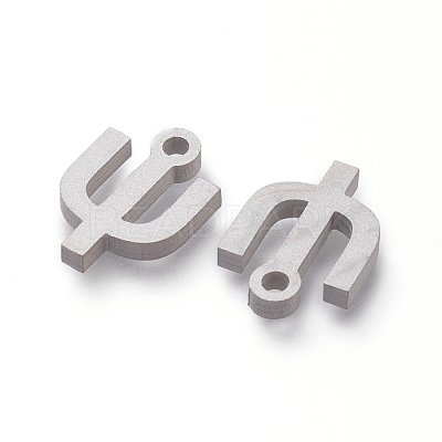 Tarnish Resistant 304 Stainless Steel Pendants STAS-A045-14P-1