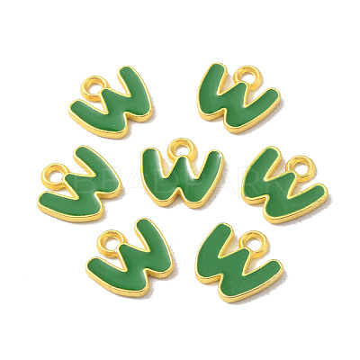 Alloy Enamel Pendants ENAM-P247-01MG-W-1