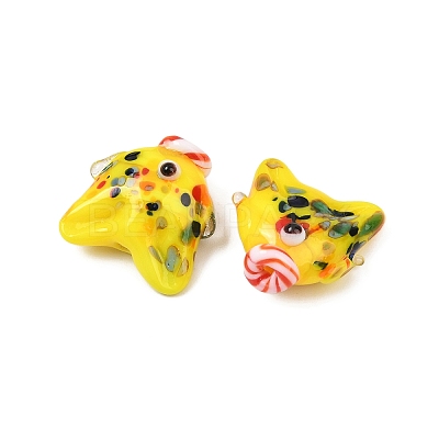 Handmade Lampwork Beads LAMP-T023-16K-1