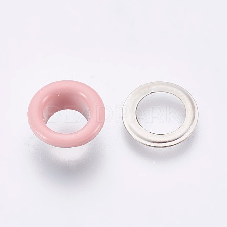 Iron Grommet Eyelet Findings IFIN-WH0023-E05-1