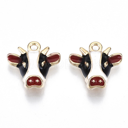 Alloy Enamel Charms X-PALLOY-N160-008-RS-1