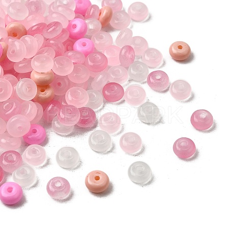Imitation Jade Glass Beads DGLA-C005-B01-3x6mm-06-1