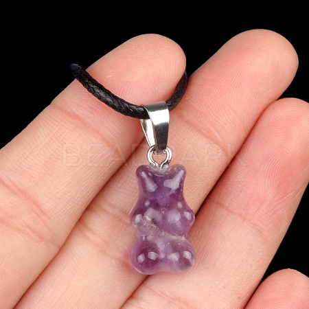 Natural Amethyst Carved Pendants PW-WG7259D-09-1