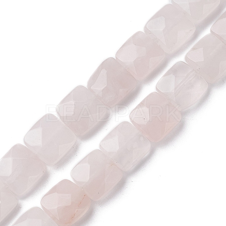 Natural Rose Quartz Beads Strands G-K359-B21-01-1