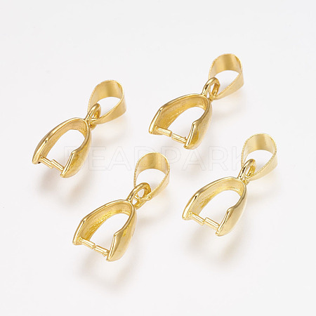 Brass Pinch Bails KK-KK16-G-FF-1