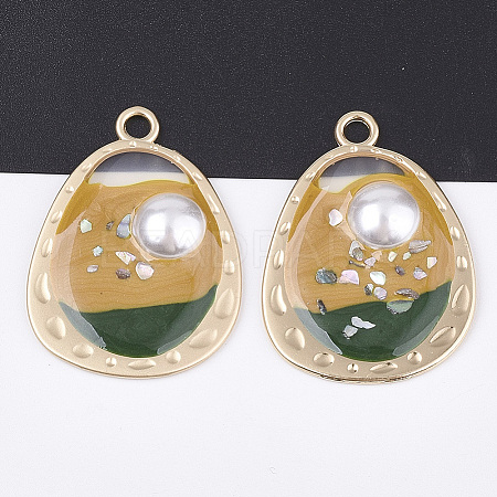Epoxy Resin Pendants LS-RESI-S365-60A-1