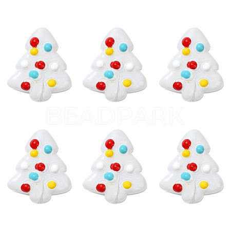 6Pcs Handmade Bumpy Glass Beads Strands LAMP-FS0001-16E-1