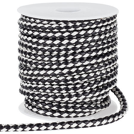 10M Round Imitation Leather Braided Cords LC-WH0008-03C-1
