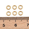 Ion Plating(IP) 304 Stainless Steel Closed Jump Rings STAS-G393-06G-14-2