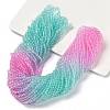 Transparent Painted Glass Beads Strands DGLA-A034-T4mm-A10-1
