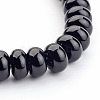 Natural Black Onyx Beads Strands X-G-H054-6x4mm-2