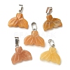 Natural Topaz Jade Pendants G-Z067-01P-05-2