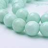 Natural Malaysia Jade Bead Strands G-F488-8mm-22-3