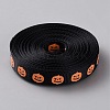 Halloween Polyester Ribbons OCOR-WH0120-29C-1