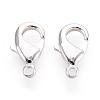 Brass Lobster Claw Clasps KK-YW0004-01C-S-1