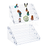Transparent Acrylic 4 Layers Nail Polish Display Rack ODIS-FH00001-22-1