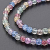 Crackle Glass Beads Strands GLAA-S192-B-006B-3