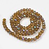 Electroplate Glass Beads Strands EGLA-A044-T4mm-L02-2