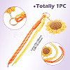 Polyester Pendant Keychains KEYC-TADJ0001-06A-2