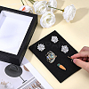 Rectangle Artificial Board Badge Display Frame Stands DIY-WH20007-750B-3