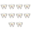 10Pcs Alloy Pendants FIND-YW0009-29D-1