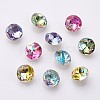 K9 Glass Rhinestone Cabochons GLAA-D001-04-2