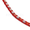 3.5MM Round Nylon Cotton Cord Necklace Making NJEW-C106-03G-10-2