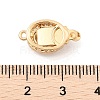 Brass Micro Pave Cubic Zirconia Box Clasps KK-C080-12G-01-3