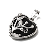 Natural Obsidian Pendants GG-CBA7610-04P-08-2
