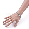 Rectangle Glass Seed Beads Stretch Bracelets BJEW-JB05297-02-3