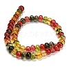 Dyed Imitation Gemstone Glass Beads Strands GL-Z001-03B-02-3